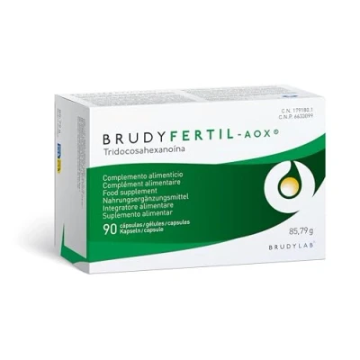 Imagen de BRUDYLAB Brudyfertil AOX Suplemento Nutricional Ayuda a Mejorar la Fertilidad Masculina y Femenina Antioxidantes Estrés Oxidativo Reproducción