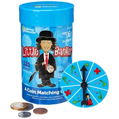 Imagen de Learning Resources Juego para identificar monedas Little Banker