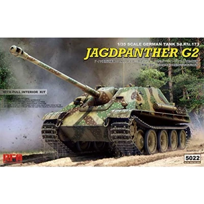 Imagen de ライフィールドモデル Rye Field Model RFM5022 Ryfield Models 5022 1/35 Jagdpanther G2 con Kit Interior Completo