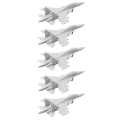 Imagen de 5 Aviones De Combate Su 34 Duckbill, Modelo DIY, Escala 1/2000 1/350, Militar, Avión con Tren Aterrizaje(1/2000 (9mm))
