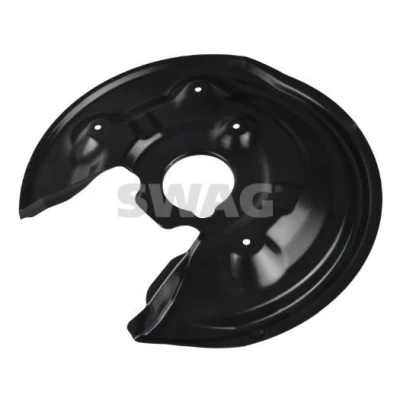 Imagen de SWAG 33 10 7224 Chapa Protectora de Disco Freno Eje trasero izquierda VOLKSWAGEN: Passat B7 Furgón / Familiar, Tiguan I, Sharan II