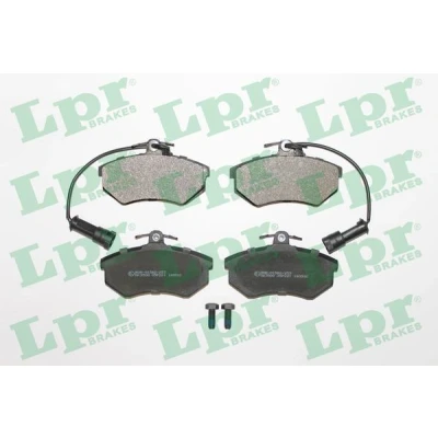 Imagen de LPR 05P221 Juego de pastillas freno con tornillos AUDI: 100 C3 Berlina, 90 B3, 80 B3