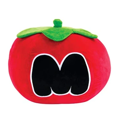 Imagen de Mocchi Nintendo Mega Tomato Kirby Peluche 40 cm, &amp; Merchandising para niñas Dormitorio Accesorios Soft Toy niños y niñas, cojín de Tomate a Partir 3 años