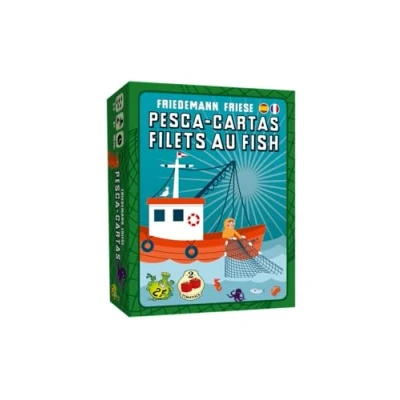Imagen de 2Tomatoes Games Pesca Cartas Juego De Estratégico Captura y Compite por Bazas 3 5 Jugadores Ideal para Familias Amigos Español Diversión Temática: Animales Marítimos