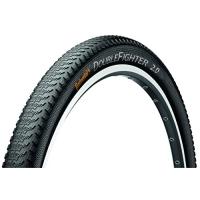 Imagen de Continental DoubleFighter III Bicycle Tire, Unisex Adult, Black, 26&quot;, 26 x 1.90