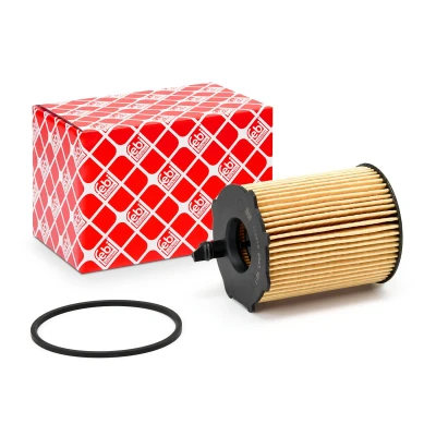 Imagen de FEBI BILSTEIN 172618 Filtro de aceite con junta anular Cartucho filtrante PEUGEOT: 308 II Hatchback, 207 SW, Partner Tepee, FORD: FIESTA 5