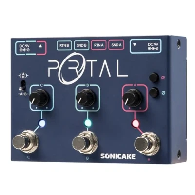 Imagen de SONICAKE Mezclador de señal activa Selector línea analógica como ABY y FX Loop Portal