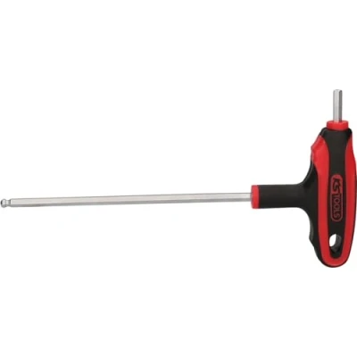 Imagen de KS Tools 151.8134 Llave Allen con cabeza de bola y mango en T, 5 mm