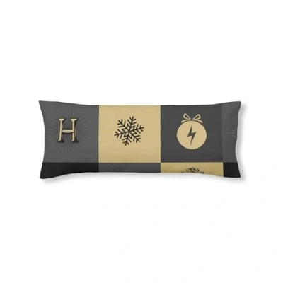 Imagen de BELUM Funda de Almohada Harry Potter, 100% algodón Modelo Hogwarts Cuadros Navidad 65X65 cm.