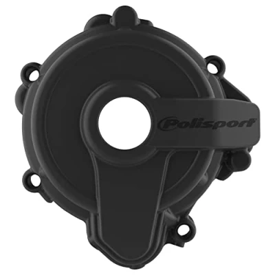 Imagen de Polisport 8466000001 Protector de Tapa Encendido Fabricado en Poliamida Resistente a los Impactos y la abrasión Compatible con Motocicletas Sherco Color Negro