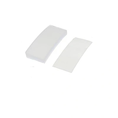 Imagen de sourcing map 30Uds Batería Envoltura PVC Termorretráctil Tubería 29,5mm Plano Ancho Para 18650 Energía Suministros 5m Longitud Transparente