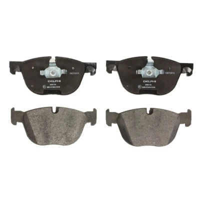 Imagen de DELPHI LP2090 Juego de pastillas freno preparado para indicador desgaste Chapa antichirridos sin accesorios BMW: X5, X6, X4