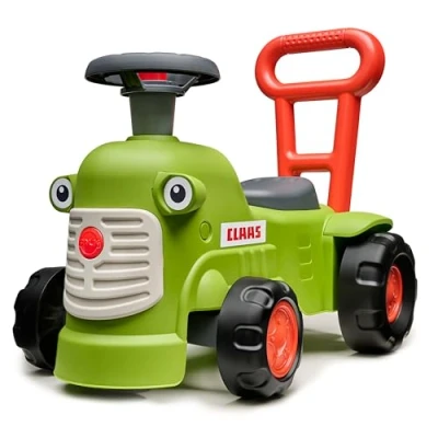 Imagen de FALK Portatractor Claas con Barra ergonómica de Ayuda a Caminar Partir 12 Meses 90% plástico Reciclado Fabricado en Francia 912