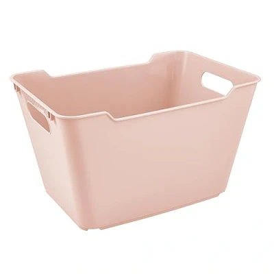 Imagen de keeeper Caja de almacenamiento, Superficie estructurada, 12 L, Lotta, Rosa Nordic
