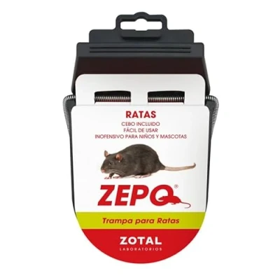 Imagen de ZOTAL Laboratorios Trampa para Ratas con Cebo Incluido ZEPO