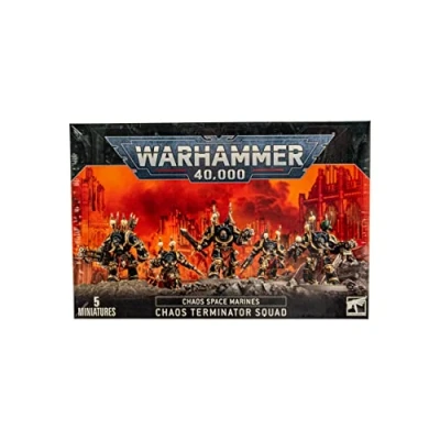 Imagen de Games Workshop Warhammer 40K Chaos Space Marines Terminator Squad