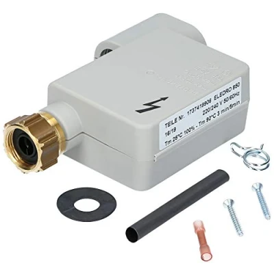 Imagen de Kenekos Kit de reparación para manguera aquastop compatible con lavavajillas 60 cm Bosch/Siemens 00091058/091058 Constructa Neff AEG Quelle Válvula magnética tipo ASII BITRON