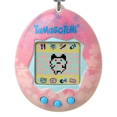 Imagen de TAMAGOTCHI 42886 Mascota electrónica Virtual con Pantalla, 3 Botones y Juegos, Niños, Multicolor (Bandai 42886NBNP)