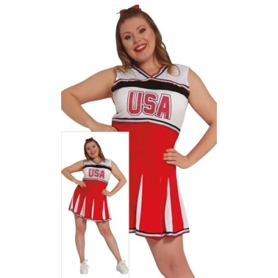 Imagen de FIESTAS GUIRCA DISFRAZ CHEERLEADER ADULTA 36 38