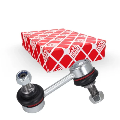 Imagen de febi BILSTEIN 32062 Bieleta de suspensión Eje trasero izquierda 85 M12 x 1,25 Plus con tuerca autofijadora Acero negro HYUNDAI: H 1 / Starex MPV