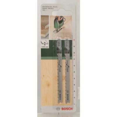 Imagen de Bosch 2 609 256 721 Hoja de sierra calar HCS, T 101 B (pack 2)