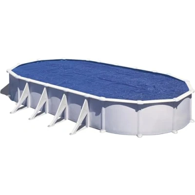 Imagen de Gre 773322 Cobertor de Verano para Piscina Ovalada 500x300 cms, Color Azul