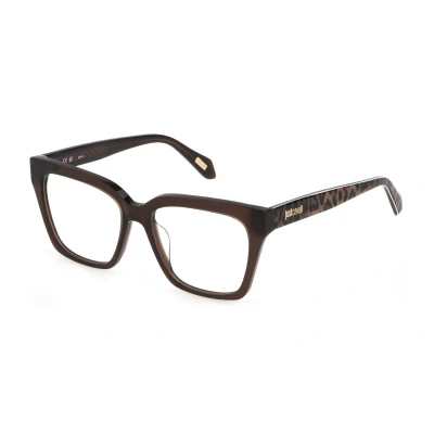 Imagen de Just Cavalli VJC002 Gafas, Shiny TRANSP.Brown, 52 para Mujer