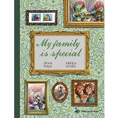 Imagen de My family is special Children&#039;s Books UPPERCASE Letters: Cuentos en inglés diversidad familiar: familias divorciadas, juntadas, homoparentales, ... juego: Busca busca: 1 (Stories with values)