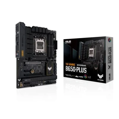 Imagen de ASUS TUF Gaming B650 PLUS Placa Base AMD Ryzen AM5 ATX (VRM de 14 Fases, PCIe 5.0 M.2, DDR5, 2.5 GB Ethernet, USB4, Aura Sync)