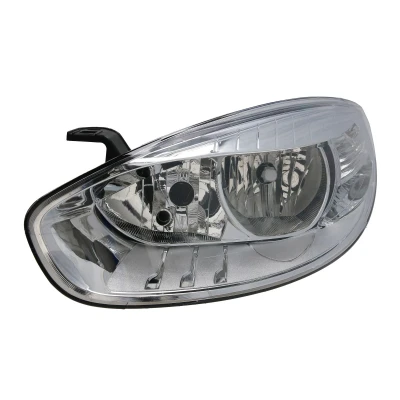 Imagen de TYC 20 12718 05 2 Faros izquierda H7/H7 cromo para circulación por la derecha con electromotor