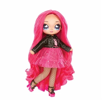 Imagen de Na! Surprise Na Ultimate Surprise, Incluye Muñeca de Moda con Pelo Cepillable, Ropa y Accesorios Diseñador, Black Bunny