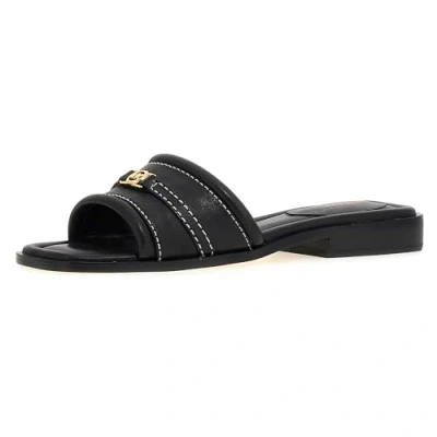 Imagen de Michael Kors Mandy Slide Sandalias planas, Mujer, Talla: 41, Black Zapatos