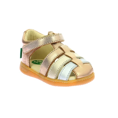 Imagen de Kickers FLO Sandalias rose/multicoloured para niños, Talla: 24, Rose/multi coloured Zapatos