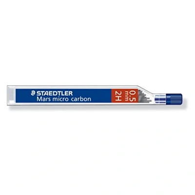 Imagen de Minas Staedtler 0,5mm 2H Mars micro Carbón (12 minas) unidades)