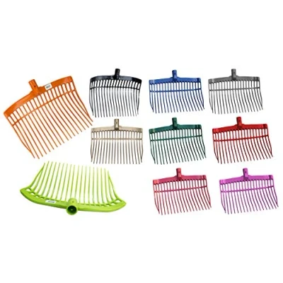 Imagen de Vplast Horquilla para abono de plástico sin mango One Size Negro