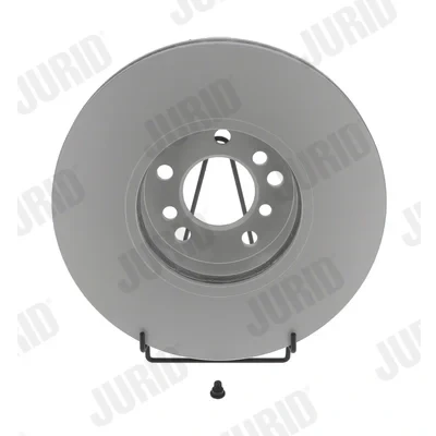 Imagen de JURID 562134JC 1 Disco de freno 332 30 5 120 ventilado revestido con tornillos BMW: X3, X5
