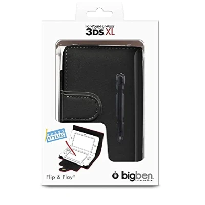 Imagen de Nintendo 3DS XL Funda protectora modelo surtido: color negro, gris, azul, rojo, rosa [Importación alemana]