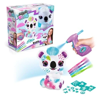 Imagen de Canal Toys Colorea tu Peluche Koala para Personalizar Felpa Juguete, Multicolor, Estándar (OFG 273)