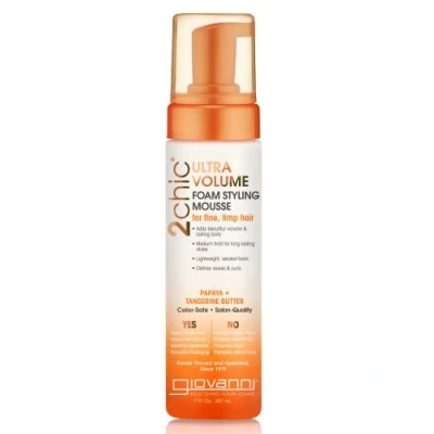 Imagen de GIOVANNI 2Chic Ultra Volume Foam Styling Mousse 7 fl. oz. (207 ml)