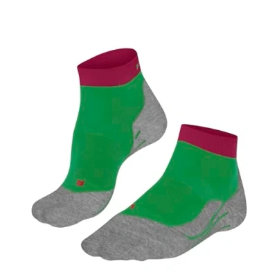 Imagen de FALKE RU4 Endurance Short W SSO algodón anti ampollas 1 par, Calcetines para correr Mujer, Verde (Grassgreen 7014), 35 36