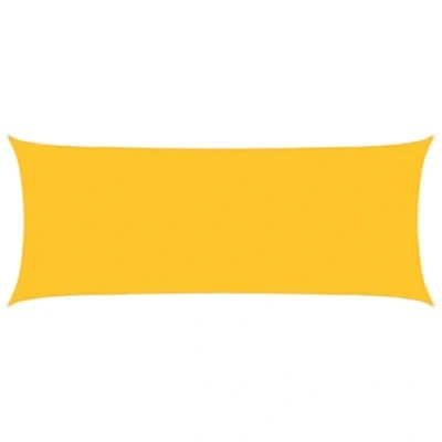 Imagen de vidaXL toldo de Vela Rectangular HDPE Amarillo 160 g/m² 2x4,5 m, Sombra Sol, Sombra, Patio, Solar