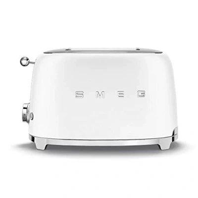 Imagen de SMEG Toaster 2 slice Matte White TSF01WHMEU