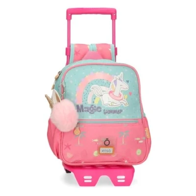 Imagen de Enso Magic Summer Mochila Pequeña con Carro Multicolor 23x25x10 cms Poliéster 5,75L