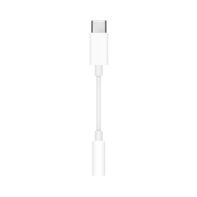 Imagen de Apple, Adaptador de USB C a toma para auriculares 3,5 mm, Blanco