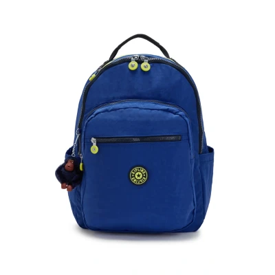 Imagen de Kipling Seoul Mochila escolar para niños, Talla: One Size, Blue ink combo