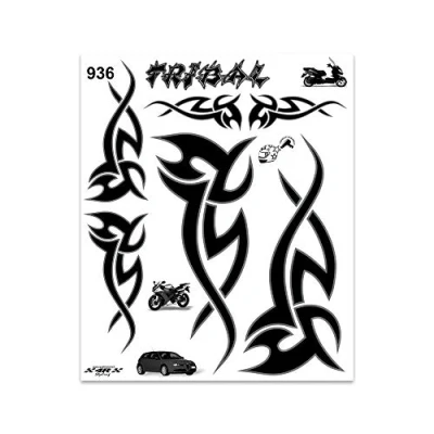 Imagen de 4R Quattroerre.it 936 Adhesivos Tribal 24 x 20 cm