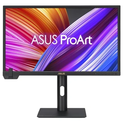 Imagen de ASUS ProArt Display PA24US Monitor Profesional de 23,6&quot;, IPS, 4K UHD (3840 x 2160), HDR 10, HLG, 99% Adobe RGB, 95% DCI P3, ΔE &lt; 1, 12G SDI, USB C, VESA DisplayHDR 600, Sostenibilidad ecológica