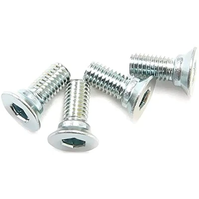 Imagen de Shimano 46X98010 Tornillos Fijos Cala 12,5Mm Xc61/70, color plata