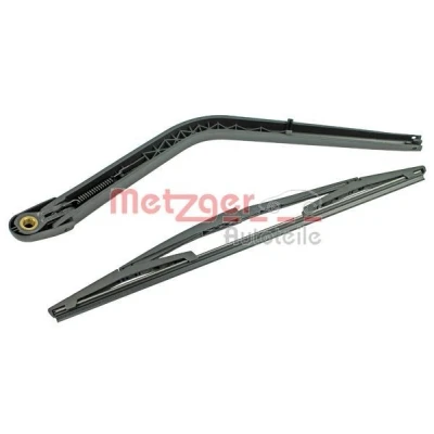 Imagen de Brazo del limpiaparabrisas, lavado de parabrisas Metzger 2190244 posterior con limpiaparabrisas incorporado, caperuza FIAT: Doblo I Familiar