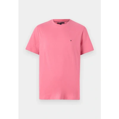 Imagen de Tommy Hilfiger ESS Seasonal REG FIT Solid TEE Camiseta básica, Hombre, Talla: XS, Vintage rosy